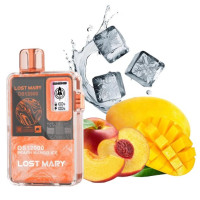 Одноразка Lost Mary OS12000 затяжок Peach Mango Ice (персик манго лід)
