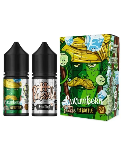 Набор для самозамеса In Bottle Salt Puzzle 30 мл 50 мг "Cucumbero" со вкусом огуречного лимонада