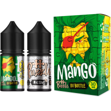 Набір для самозамісу In Bottle Salt Puzzle 30 мл 50 мг "Mango" зі смаком манго