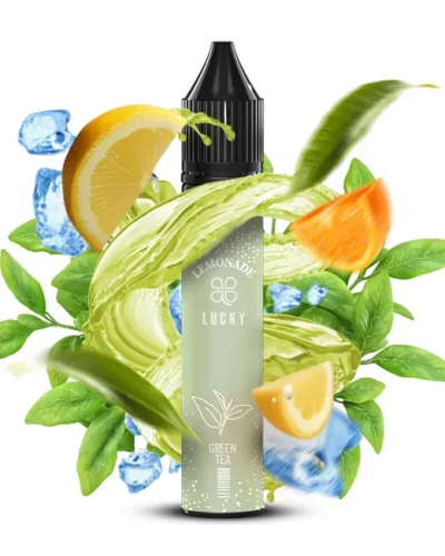 Жидкость Lucky 30 мл 50 мг "Green Tea Lemonade" со вкусом зеленого чая и лимонада