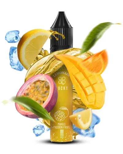 Рідина Lucky 30 мл 50 мг "Mango Passion Fruit Lemonade" зі смаком манго-маракуйя лимонад