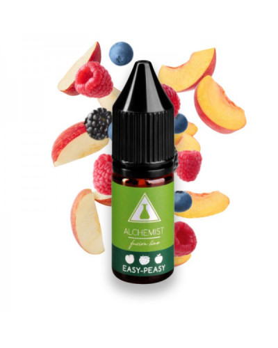 Жидкость ALCHEMIST 10 мл 50 мг "EASY-PEASY" со вкусом яблоко персик клубника