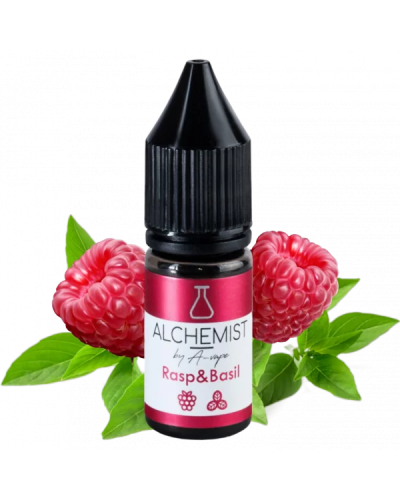 Рідина ALCHEMIST 10 мл 50 мг "Rasp&Basil" зі смаком малина базилік