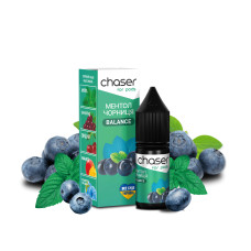  РІДИНА CHASER BALANCE 10 МЛ 50 МГ ЗІ СМАКОМ ЧОРНИЦЯ МЕНТОЛ