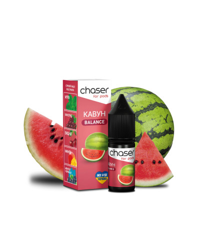 РІДИНА CHASER BALANCE 10 МЛ 50 МГ ЗІ СМАКОМ КАВУН