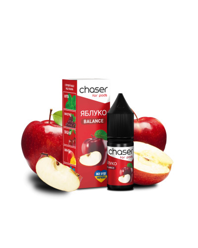 ЖИДКОСТЬ CHASER BALANCE 10 МЛ 50 МГ СО ВКУСОМ ЯБЛОКА