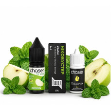 Набір для самозамісу CHASER FOR PODS 10 мл зі смаком Яблуко М'ята