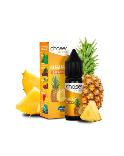 РІДИНА CHASER FOR PODS BALANCE 15 МЛ 50 МГ ЗІ СМАКОМ АНАНАСА