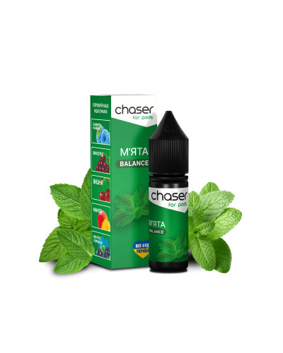 РІДИНА CHASER FOR PODS BALANCE 15 МЛ 50 МГ ЗІ СМАКОМ М'ЯТА