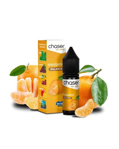 РІДИНА CHASER FOR PODS BALANCE 15 МЛ 50 МГ ЗІ СМАКОМ МАНДАРИНА