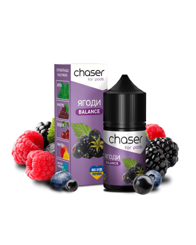 ЖИДКОСТЬ CHASER FOR PODS BALANCE 30 МЛ 50 МГ СО ВКУСОМ ЯГОД
