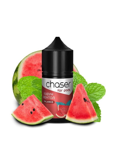 РІДИНА CHASER FOR PODS BALANCE 30 МЛ 50 МГ ЗІ СМАКОМ КАВУН МЕНТОЛ
