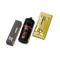Набор для самозамеса CHASER BLACK 30 мл "Orange Raspberry" со вкусом апельсина и малины