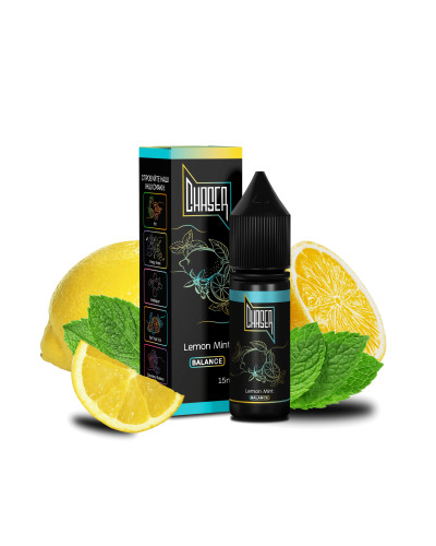 РІДИНА CHASER BLACK BALANCE 15 МЛ 50 МГ "LEMON MINT" ЗІ СМАКОМ ЛИМОНА ТА М'ЯТИ
