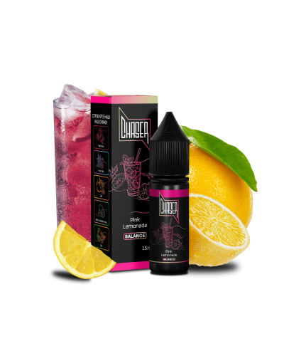РІДИНА CHASER BLACK BALANCE 15 МЛ 50 МГ "PINK LEMONADE" ЗІ СМАКОМ РОЖЕВОГО ЛИМОНАДА