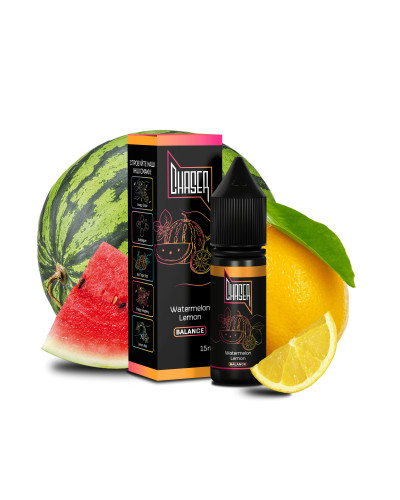 РІДИНА CHASER BLACK BALANCE 15 МЛ 50 МГ "WATERMELON LEMON" ЗІ СМАКОМ КАВУНА ТА ЛИМОНА