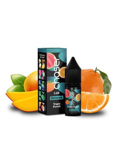 РІДИНА CHASER LUX BALANCE 11 МЛ 50 МГ "TROPIC PUNCH" ЗІ СМАКОМ ГУАВИ АПЕЛЬСИН МАНГО