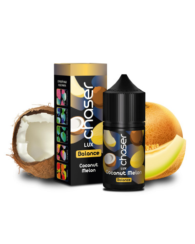РІДИНА CHASER LUX BALANCE 30 МЛ 50 МГ "COCONUT MELON" ЗІ СМАКОМ КАКОСА ТА ДИНІ