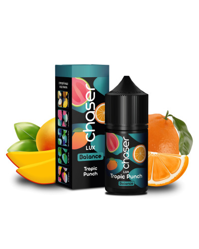 РІДИНА CHASER LUX BALANCE 30 МЛ 50 МГ "TROPIC PUNCH" ЗІ СМАКОМ ГУАВИ АПЕЛЬСИН МАНГО