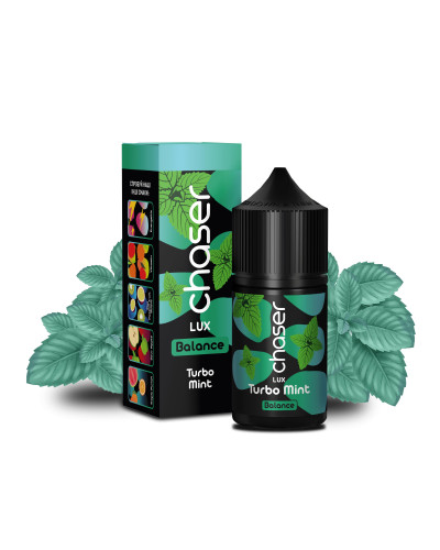 ЖИДКОСТЬ CHASER LUX BALANCE 30 МЛ 50 МГ "TURBO MINT" СО ВКУСОМ МЯТЫ
