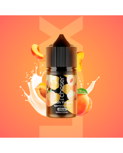 Набор для самозамеса Chaser LUX 30 мл "PEACH Yogurt" со вкусом персикового йогурта