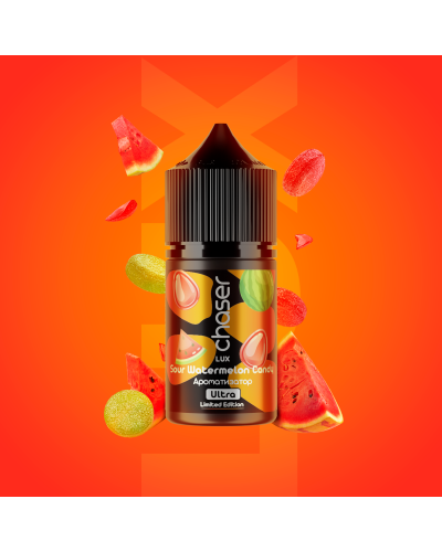 Набор для самозамеса Chaser LUX 30 мл "Sour Watermelon Candy" со вкусом арбуза и конфеты