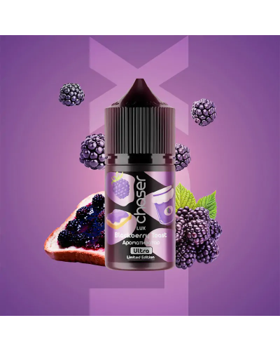 Набор для самозамеса Chaser LUX 30 мл "Blackberry Toast" со вкусом ежевичного тоста