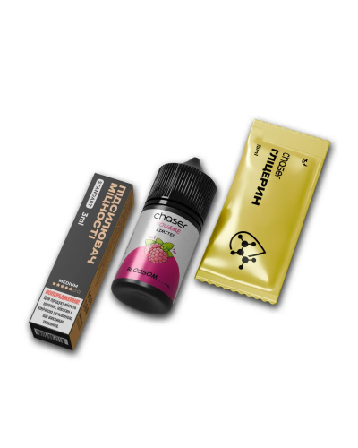 Набор для самозамеса Chaser You&Me 30 мл "Blossom" (Малина Роза) Набор для самозамеса Chaser You&Me 30 мл "Blossom" (Малина Роза)