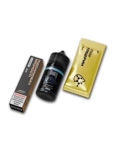 Набор для самозамеса Chaser Black 30 мл "Blueberry Gum" со вкусом черники и жвачки