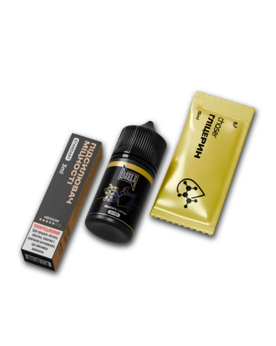 Набор для самозамеса Chaser Black 30 мл "Blueberry Lemon" со вкусом черники и лимона