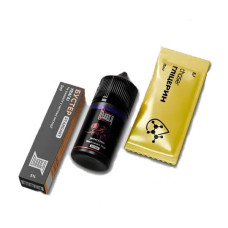 Набір для самозамісу CHASER BLACK 30 мл "Blackcurrant Rose" зі смаком смородина троянда