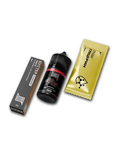 НАБІР ДЛЯ САМОЗАМІСУ CHASER BLACK 30 мл "Wild Strawberry Mint" зі смаком суниця м'ята