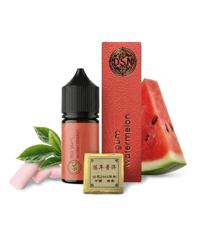 Набір для самозамісу DSM Tea Gum Watermelon 30 мл зі смаком чаю, жуйки та кавуна
