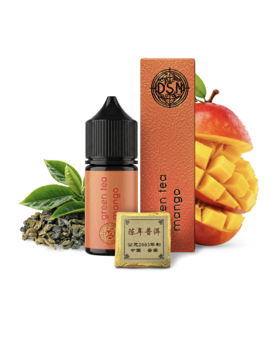 Набір для самозамісу DSM Tea Green Tea Mango 30 мл зі смаком зеленого чаю з манго