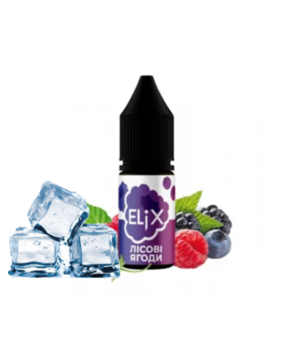 Рідина ELiX 10 мл 50 мг зі смаком Лісові ягоди лід