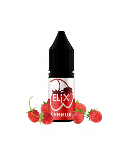 Рідина ELiX 10 мл 50 мг зі смаком Суниця