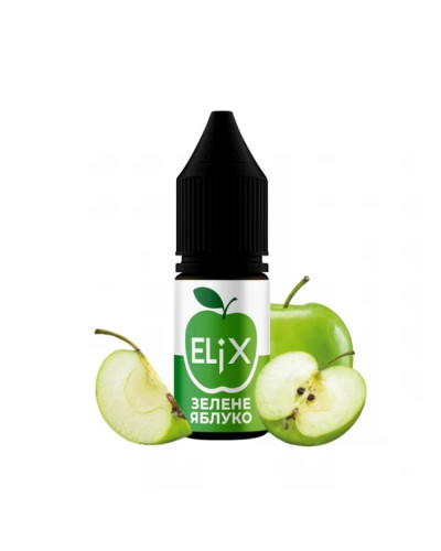 Жидкость ELiX 10 мл 50 мг со вкусом Зеленое яблоко