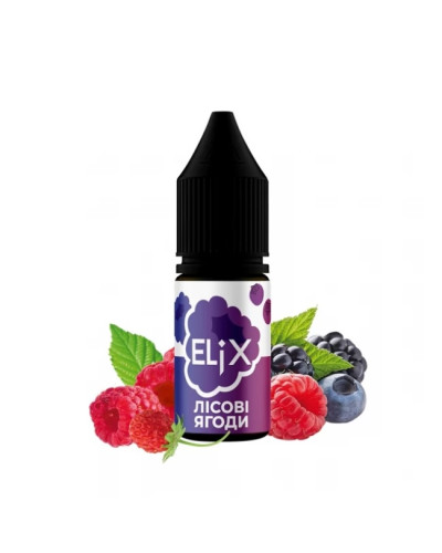 Жидкость ELiX 10 мл 50 мг со вкусом Лесные ягоды