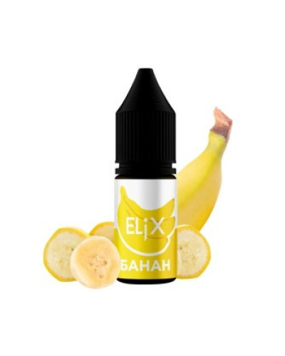 Рідина ELiX 10 мл 60 мг зі смаком Банан