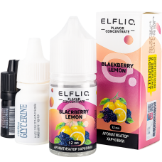Набір для самозамісу ELF LIQ 30 мл 50 мг "Blackberry Lemon" зі смаком ожина лимон