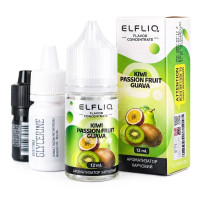 Набор для самозамеса ELF LIQ 30 мл 50 мг "Kiwi Passion Fruit Guava" со вкусом киви маракуя гуава