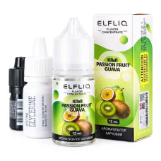 Набір для самозамісу ELF LIQ 30 мл 50 мг "Kiwi Passion Fruit Guava" зі смаком ківі маракуя гуава