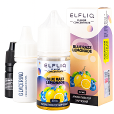 Набір для самозамісу ELF LIQ 30 мл 50 мг "Blue Razz Lemonade" зі смаком лимонад "блакитна малина"