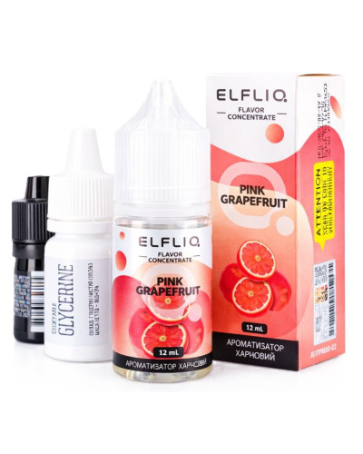 Набір для самозамісу ELF LIQ 30 мл 50 мг "Pink Grapefruit" зі смаком грейпфруту