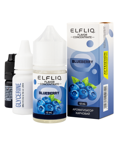 Набір для самозамісу ELF LIQ 30 мл 50 мг "Blueberry" зі смаком чорниця