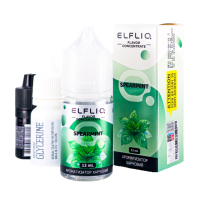 Набор для самозамеса ELF LIQ 30 мл "Spearmint" со вкусом мятной жвачки