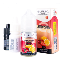 Набір для самозамісу ELF LIQ 30 мл "Strawberry Cherry Lemon" зі смаком полуниця вишня лимон