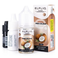 Набор для самозамеса ELF LIQ 30 мл 50 мг "Pina Colada" со вкусом пина колада