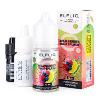 Набір для самозамісу ELF LIQ 30 мл "Wild Berries Baja Splash" зі смаком дикі ягоди