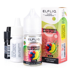 Набір для самозамісу ELF LIQ 30 мл 50 мг "Wild Berries Baja Splash" зі смаком дикі ягоди